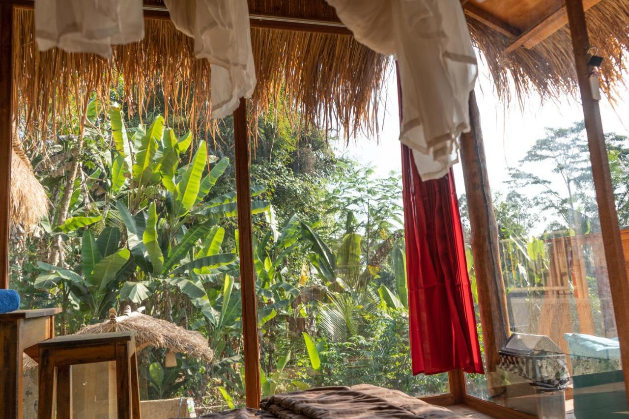 Bali Bamboo Jungle Huts And Hostel Tampaksiring Exterior foto