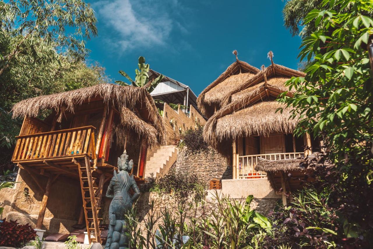 Bali Bamboo Jungle Huts And Hostel Tampaksiring Exterior foto